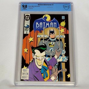 Batman Adventures #3 DC 1992 CBCS 9.8 Animated Series Joker Appearance