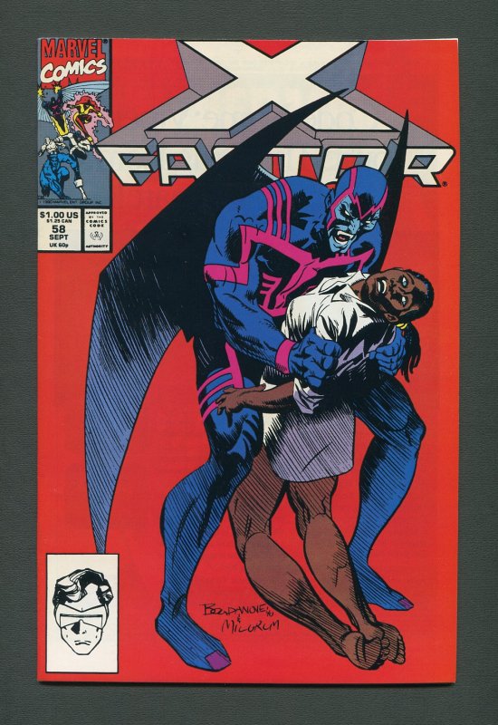 X-Factor #58  /  9.0 VFN/NM  /  September 1990