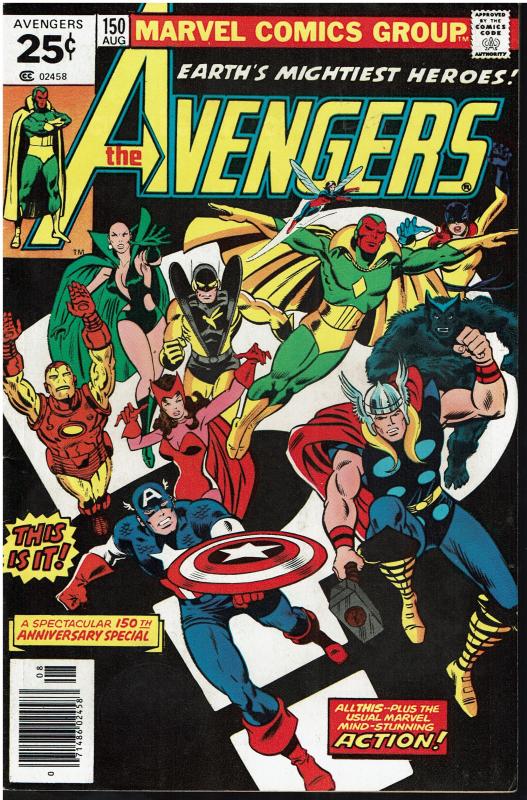 Avengers #150, 7.0 or Better