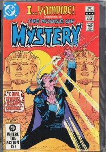 House of Mystery #305 (1982) I... Vampire!
