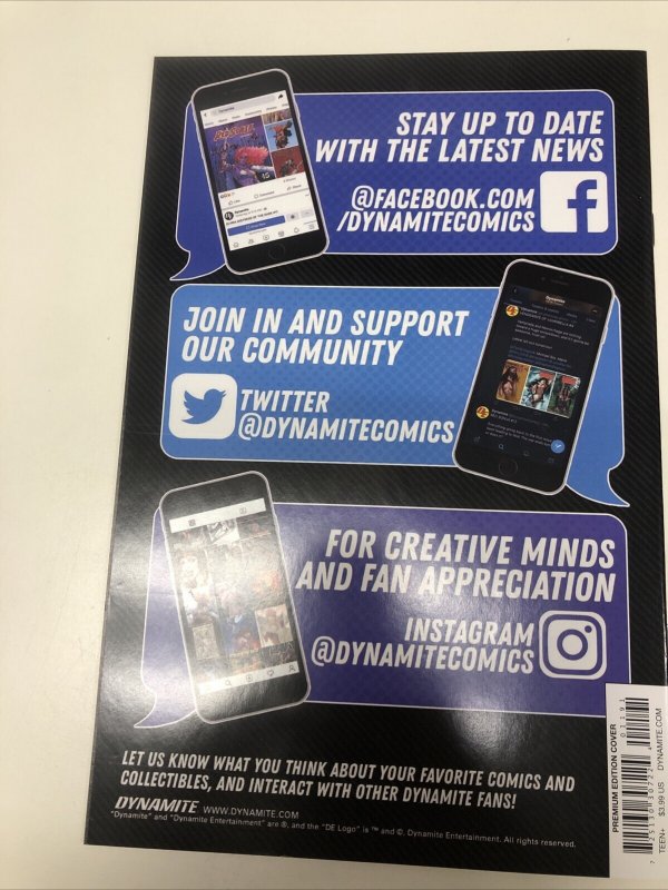 Dienamite # 1 Variant (NM) Dynamite Entertainment • Fred Van Lente • Carratu