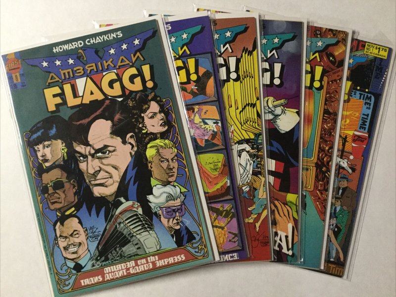 American Flagg 1-6 8-12 Special 1 Lot Nm- Near Mint- 9.2 First Comics