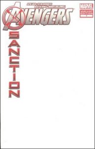 Avengers: X-Sanction 1-F Blank/Sketch Cover VF/NM