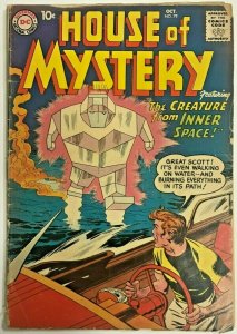 HOUSE OF MYSTERY#79 VG 1958 DC SILVER AGE COMICS