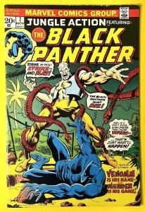 JUNGLE ACTION 7 BLACK PANTHER KILLMONGER VENOMM MARVEL (1973)