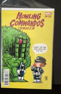 Howling Commandos of S.H.I.E.L.D. #1 Young Cover (2015)