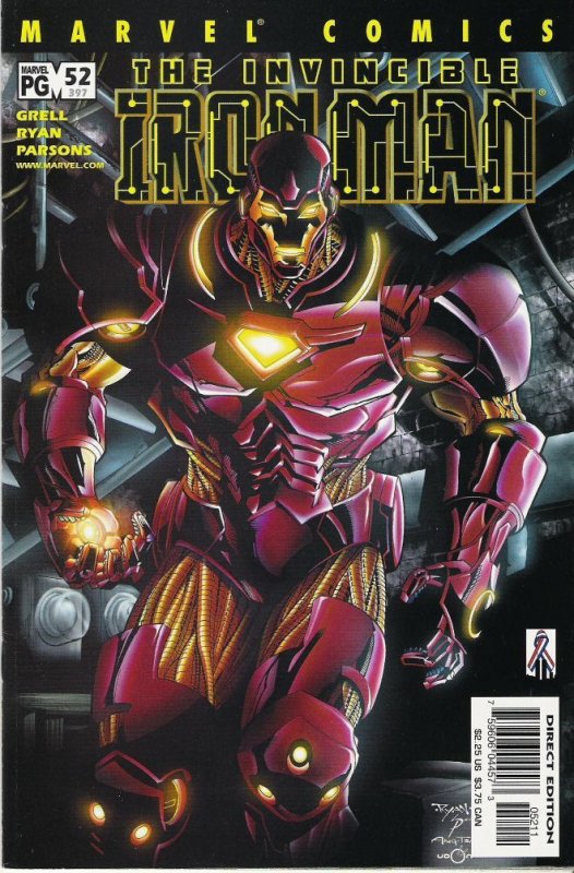 Iron Man #52 (2002)  NM+ to NM/M  original owner