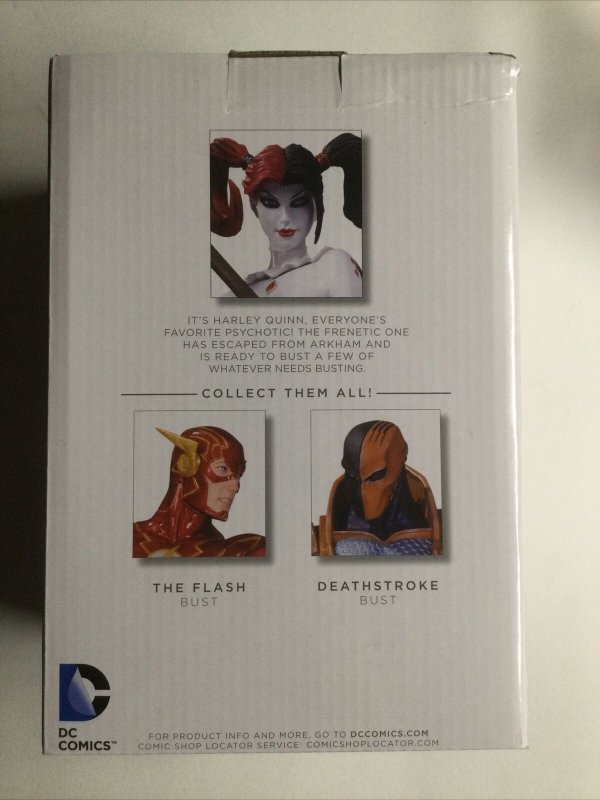 Harley Quinn Bust 7” Second Edition DC Comics Super-Villains with Box  Jim Lee