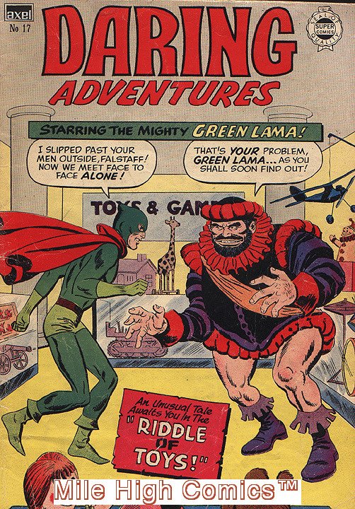 DARING ADVENTURES (1963 Series)  (SUPER COMICS) #17 Very Fine Comics Book