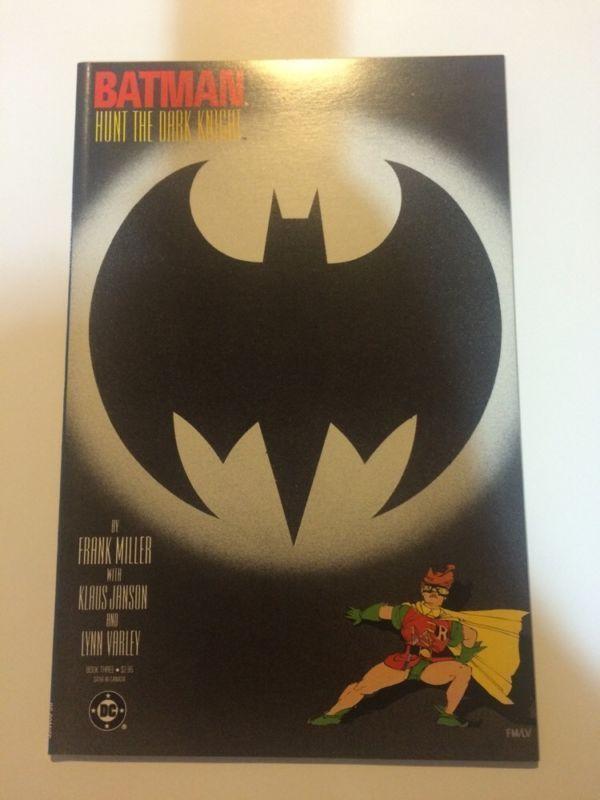 Batman The Dark Knight 3 Hunt The Dark Knight Frank Miller Klaus Janson