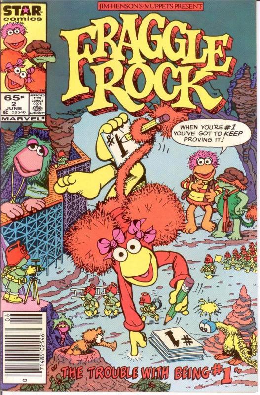 FRAGGLE ROCK (1985 MARVEL/STAR) 2 F-VF June 1985 COMICS BOOK