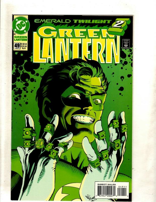 Lot Of 4 Green Lantern DC Comic Books # 48 49 50 51 NM Emerald Twilight 1-3 J361