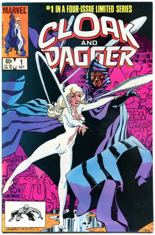 CLOAK and DAGGER #1 2 3 4, VF+, 1983,  4 issues, more Marvel in store