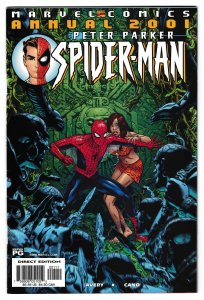PETER PARKER: SPIDER-MAN ANNUAL #2001 (2002) MICHAEL GOLDEN | DIRECT EDITION