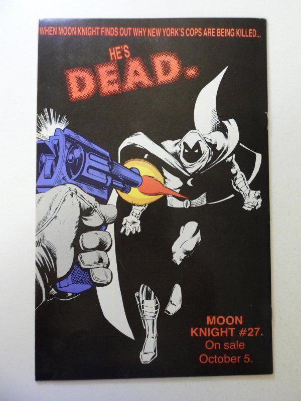 Moon Knight #26 (1982) FN/VF condition
