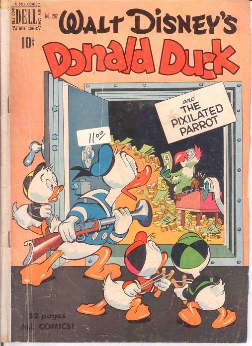 DONALD DUCK F.C. 282 FR-G  1950 COMICS BOOK