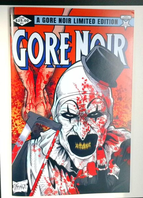 Gore Noir: Terrifier #1 VF+ BLOOD BATH 2025 Wolverine #1 Miller homage HTF 2024