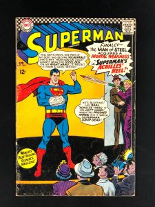 Superman #185 (1966) VG/FN