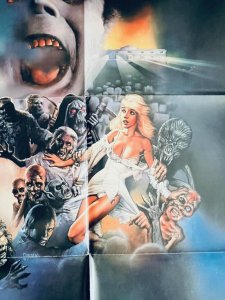 SPOOKIES Movie poster, Richard Corben, 27x40, folded, 1987 more in our store