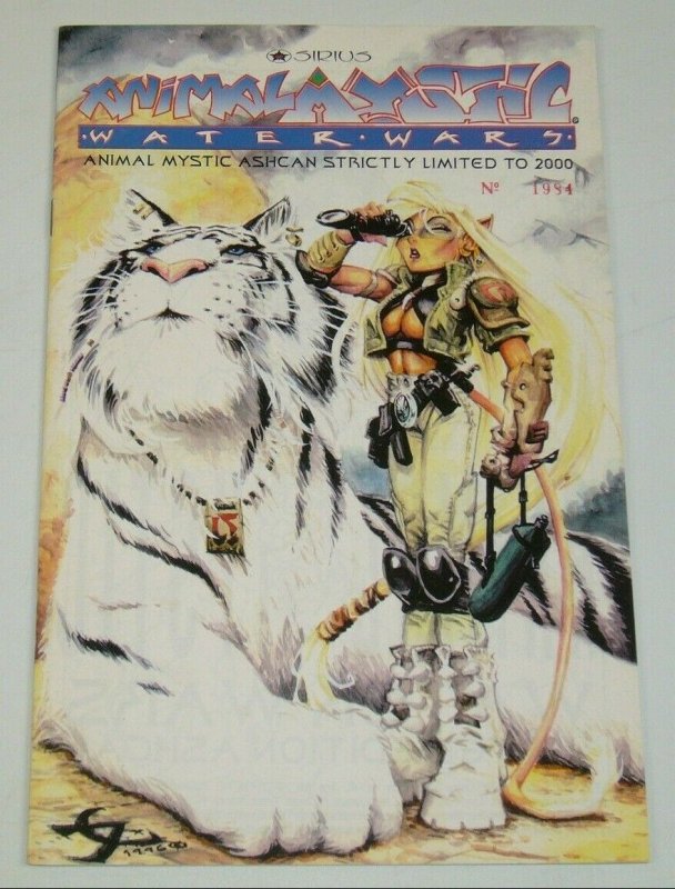 Animal Mystic Water Wars Limited Edition Ashcan VF/NM dark one (1,984 of 2,000)