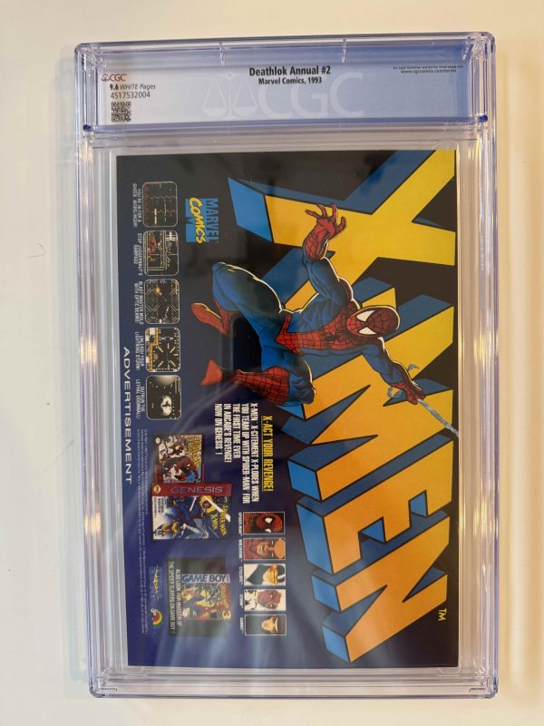 Deathlok Annual #2 CGC 9.6 ~ Poly-Bag edition ~ Marvel (1993)