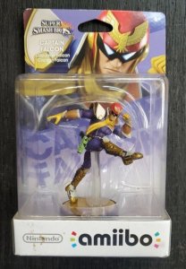 Nintendo Super Smash Bros Captain Falcon Amiibo Factory Sealed