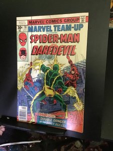 Marvel Team-Up #56 (1978). Spider-Man,  daredevil vs. Electro! Wow! FN/VF