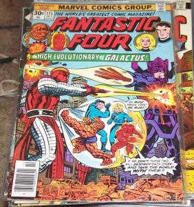Fantastic Four #175 (Oct 1976, Marvel) HIGH EVOLUTIONARY VS GALACTUS 
