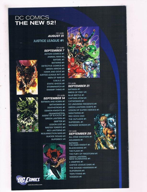 DC Comics The New 52 #1 NM 1st Print PREVIEW FREE DC Comic Book Batman Flash S62