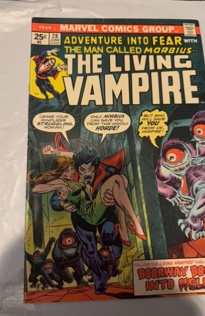 Adventure Into Fear #28 (1975)doorway down to hell.