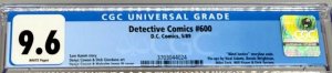 Detective Comics #600 DC 1989 CGC 9.6 Multiple Pin-Ups & Tributes Giant Size