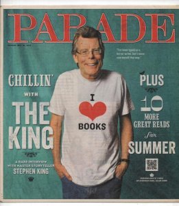 PARADE May 2013, Newspaper insert, NM, Stephen King Interview