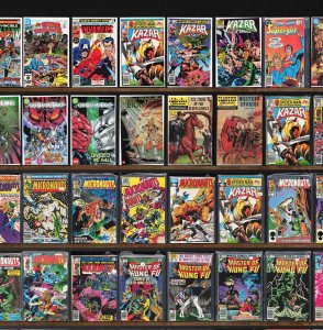 Huge Lot 150+ Comics with Bionicle, Micronauts, Ka Zar The Savage & More!