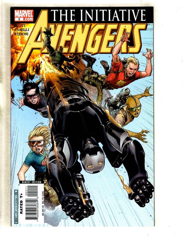 Lot Of 11 Avengers Marvel Comic Books # 1 2 3 4 5 6 7 8 9 10 + Annual 1 CJ10