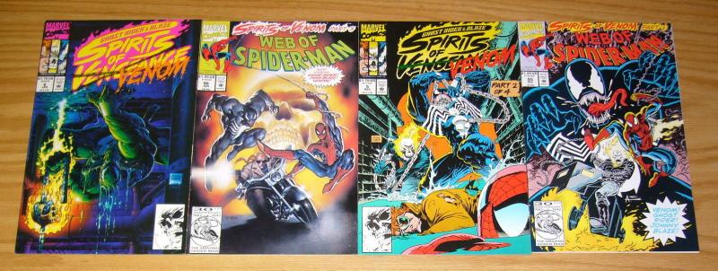 Spider-Man/Ghost Rider: Spirits of Venom #1-4 VF/NM complete story - set - blaze