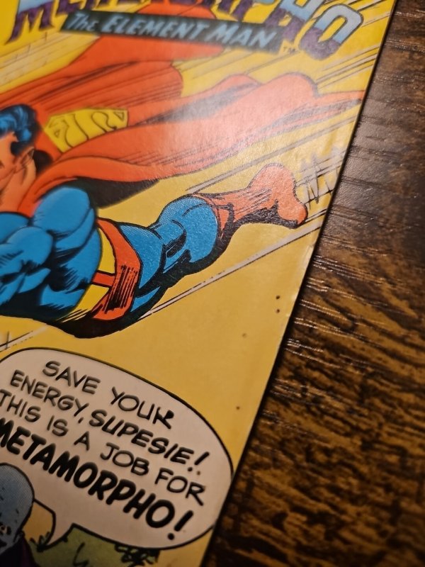 1981 DC Comics Presents 40 Todd McFarlane Letter Metamorpho Superman VG-F