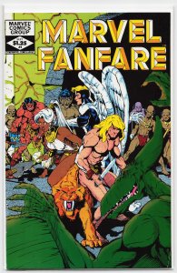 Marvel Fanfare #4 (1982) Angel