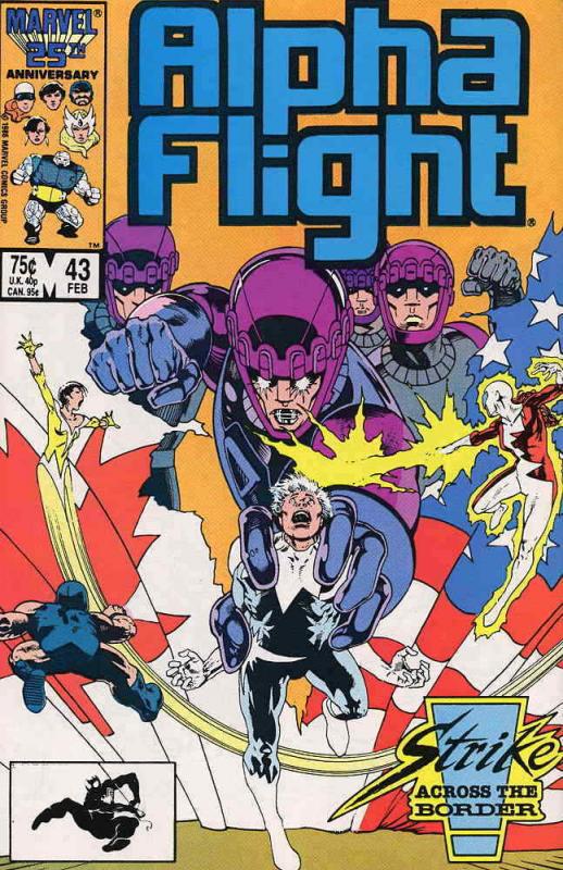 Alpha Flight (1st Series) #43 VF/NM; Marvel | save on shipping - details inside