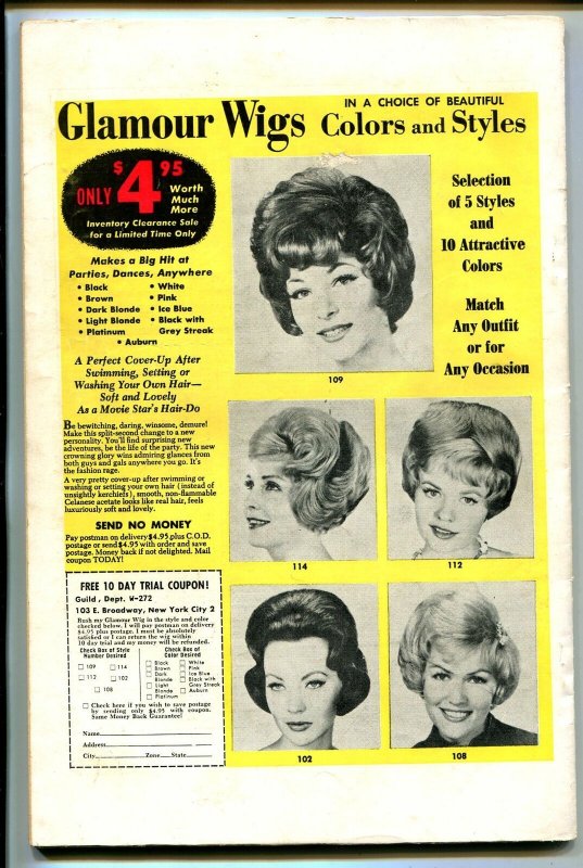 Millie The Model Annual #3 1964-Marvel-pin-ups-paper dolls-Millie's Life-VG