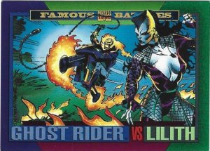 1993 Marvel Universe #147 Ghost Rider vs Lilith