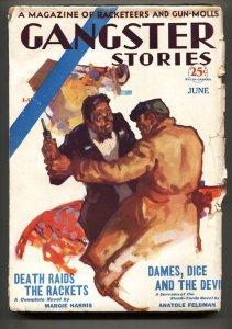 Gangster Stories 1931 June-Gun Molls-RARE crime pulp!