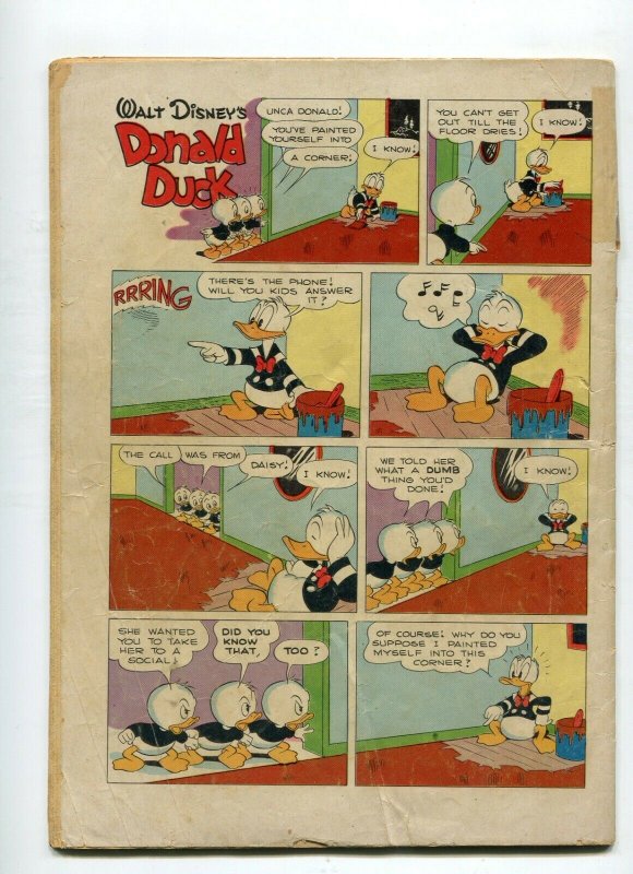 Dell Four Color 422 VG- Donald Duck and the Gilded Man  Carl Barks