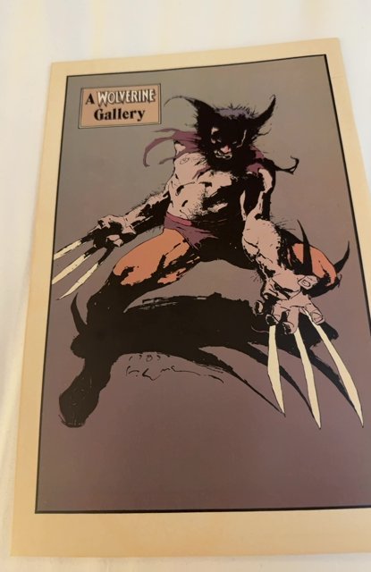 Wolverine #10 Direct Edition (1989)Wolverine vs sabertooth