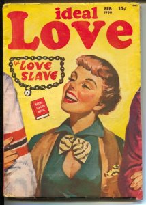 Ideal Love 2/1950-female pulp authors-pin-up girl cover art-Peggy Gadsen-FN-