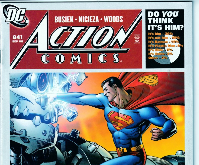 Action Comics # 840, 841,842