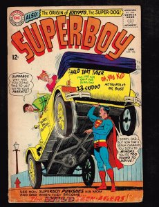 Superboy #126 ~ The Wild Teen-Agers! ~ (4.5) 1966 WH