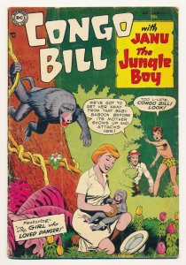 Congo Bill (1954 1st series) #3 VG-