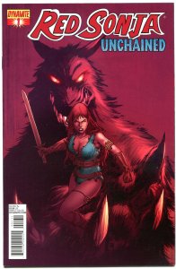 RED SONJA Unchained #1, VF+, Robert E Howard, 2013, more RS in store