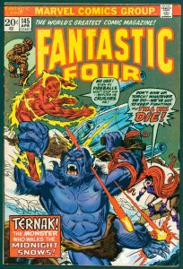 Fantastic Four 145 FN/VF 7.0 Marvel 1974