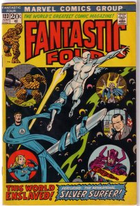 Fantastic Four   vol. 1   #123 VG Lee/John Buscema, Silver Surfer, Galactus